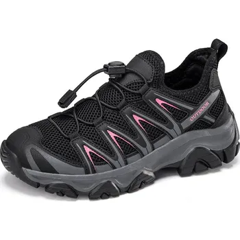 Pánské tenisky Unisex prodyšné outdoorové tenisky na turistiku Barva: Fuchsiová, Velikost: 38