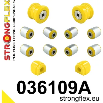 Silentblok nápravy 036109A: Strongflex Sada silentbloků zadního zavěšení varianta SPORT 21mm 2 pcs
