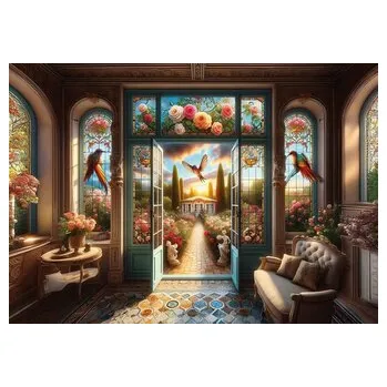 ART PUZZLE Puzzle Brána do jara 500 dílků