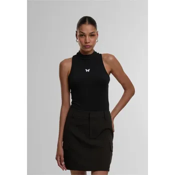 Body Fly Away Ladies Sleeveless Turtleneck Body - black XXL