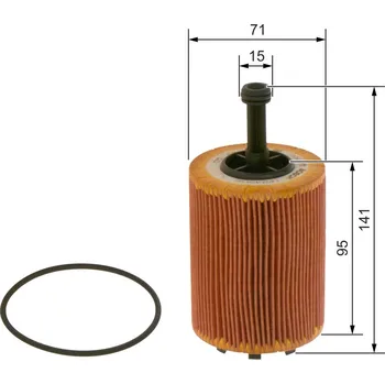 Olejový filtr Olejový filtr BOSCH 1 457 429 192