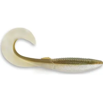 Rybářský háček 4ks - Gumová Nástraha Rapala Crushcity Curl 5 14,7cm 15,1gr Arkansas Shiner