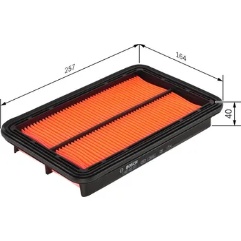 Vzduchový filtr Vzduchový filtr BOSCH 1 457 433 072
