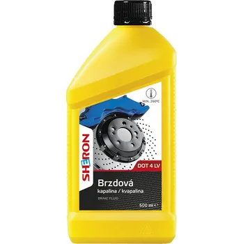 Náplň do chladiče a ostřikovače Sheron Brzdová kapalina DOT 4 LV 500ml