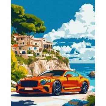 Set školních potřeb Malowania po numerach - Wspaniały krajobraz 40x50