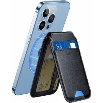 ESR Vegan Leather Magnetic Wallet Stand - Black Sheepskin