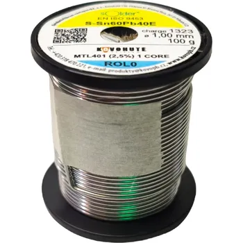 T-LED 114251 1 mm 100 g trubičková pájka