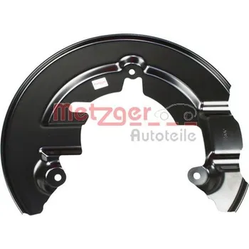 Brzdový kotouč Ochranný plech proti rozstřikování, brzdový kotouč METZGER 6115193