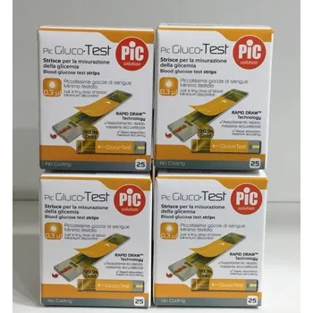 Příslušenství k optickému přístroji Testovací proužky do glukometru PIC