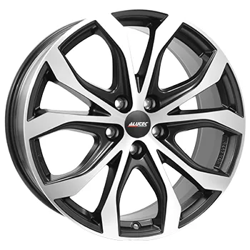 Disk Alu kola ALUTEC W10, 20x9 5x120 ET43, černá matná + leštění (zátěžová)