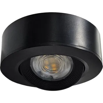 Svítidlo LED stropní svítidlo 5W - černé, kruhové - QTEC Q13DL