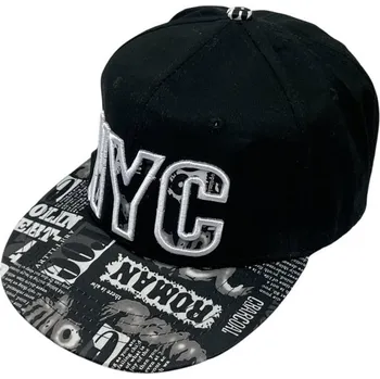 Čepice CHLAPECKÉ KŠILTOVKY NYC Velikost: 8-15let, Barva: Černá