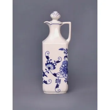 Cibulák Karafa hranatá 27,1 cm 0,70l Originál Český porcelán Dubí