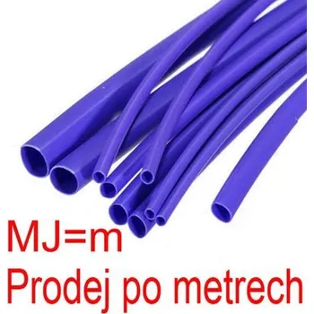 RC náhradní díl Smršťovací bužírka 12,0/6,0mm modrá