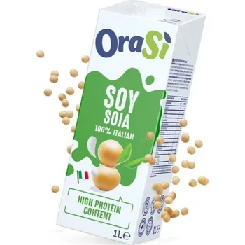 Rostlinné mléko OraSi Nápoj sójový s vitamíny a vápníkem - VEGAN 1000ml DMT 02/2026