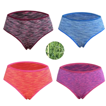 Kalhotky Tinasan Dámské bambusové kalhotky - Pesail (Balení/4ks) Barva: Mix barva, Velikost: XL