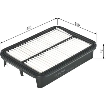 Vzduchový filtr Vzduchový filtr BOSCH 1 457 433 784