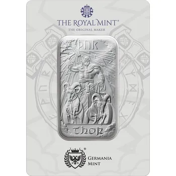 Royal Mint UK Norse Gods stříbrný slitek 1oz 2025 Thor