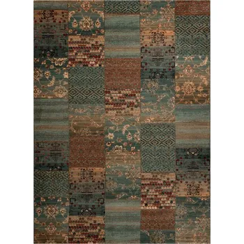 Koberec Koberec KASHQAI 4327 400 Patchwork zelený