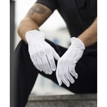 Dílna ARDON Rukavice BUDDY s PVC terčíky A9007/06 Bílá 6