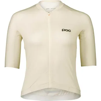 Cyklistické oblečení Dámský cyklo dres POC W's Pristine Jersey Okenite Off-White Velikost: M