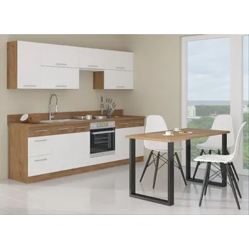 Jídelní stůl Jídelní stůl IMPERIAL DUB LANCELOT 138x67cm