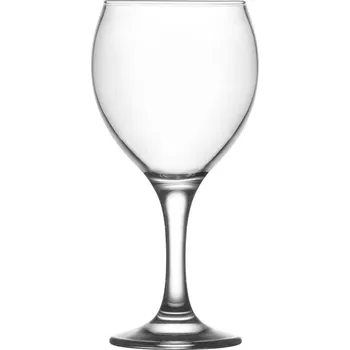 Sklenice Pohár Misket, LAV, sklenený, na víno, 365 ml, 75x177 mm, bal. 6 ks