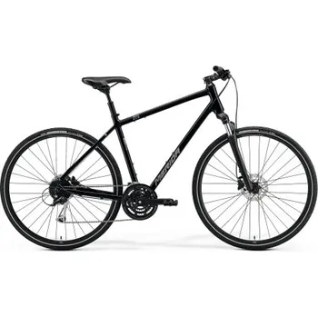 Pánské krosové kolo MERIDA Crossway 100 - Černá, 55cm (L)