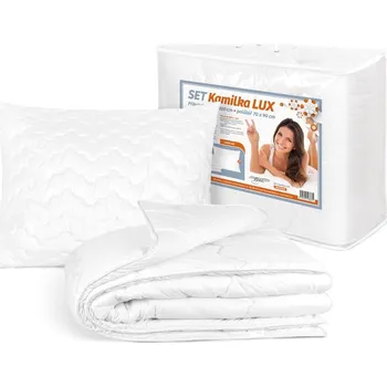 Polštář Bellatex SET Kamilka LUX peřina a polštář Bílá