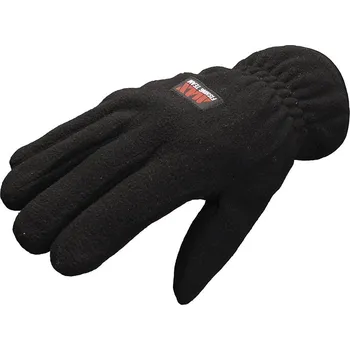 Rukavice Fleecové rukavice černé, MAX Fishing Team, velikost L