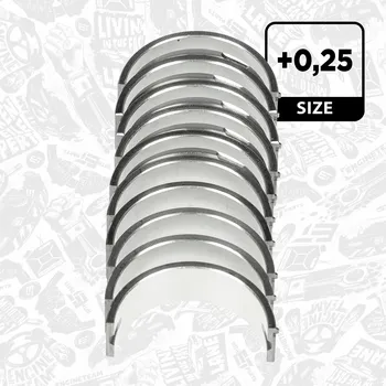 Hlavní ložiska klikové hřídele-sada ET ENGINETEAM LH006525