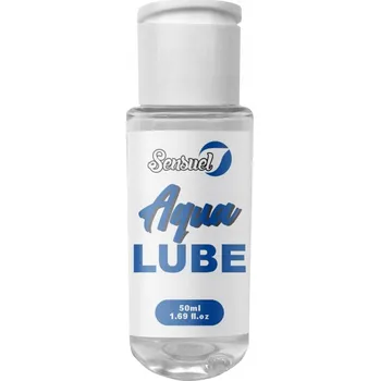 Lubrikační gel SENSUEL AQUA LUBE WHITE 50ML (Lubrikační gel na vodní bázi)