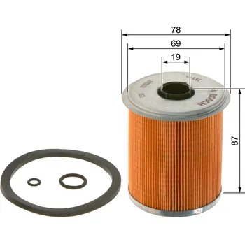 Filtr do auta Palivový filtr BOSCH F 026 402 521