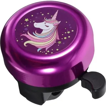 brašna na kolo Dětský zvonek na kolo fialový