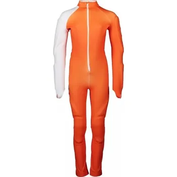 Chlapecká zimní kombinéza Juniorská závodní kombinéza POC Skin GS JR Zink Orange/Hydrogen White Velikost: 150