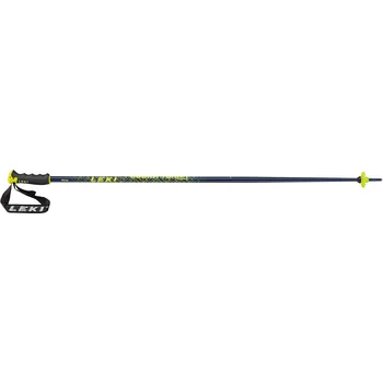 Sjezdová hůlka Leki Cobra Turn sjezdové hole blue/neon yellow 110 cm