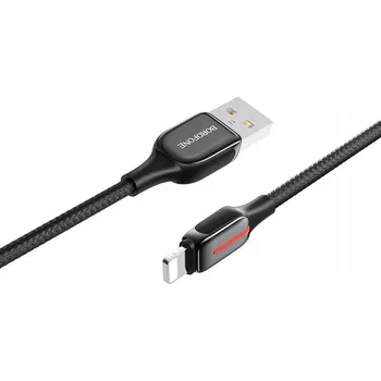 Datový kabel Kabel Borofone USB - Apple Lightning 1,2 m černý