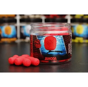 Boilies Black Carp vyvážené balanced Activ 50 g / 14 mm Příchuť: Medová Kukuřice