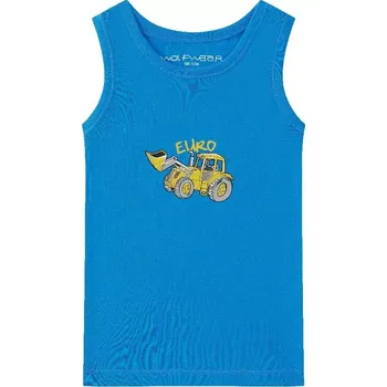 Chlapecké spodní prádlo Chlapecké spodní tílko Wolf S2462 modré