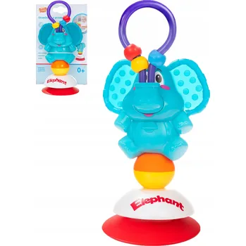 Chrastítko s přísavkou Smily Play slon