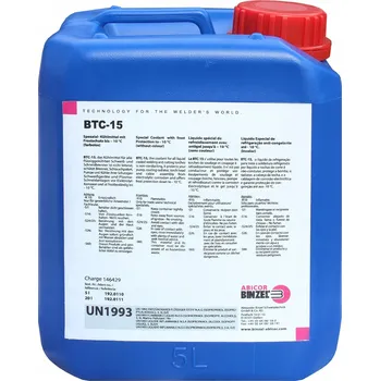 Příslušenství ke svářečce Chladicí kapalina pro svařovací hořáky BTC-15 Binzel 5L