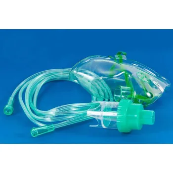 Resuscitační vak ZARYS lnternational Group Kyslíková maska s nebulizátorem a hadičkou, sterilní, 210 cm Velikost: L