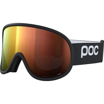Lyžování Lyžařské brýle POC Retina WF Uranium Black/Partly Sunny Orange PC408718701 Velikost: UNI/Wide Fit