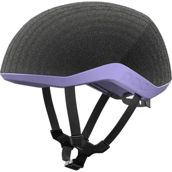 Cyklistická přilba Cyklistická helma POC Myelin Uranium Black / Purple Amethyst Velikost: L/59-62cm