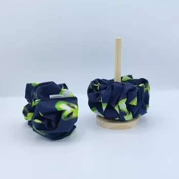 Bavlněná Scrunchie gumička mimozemšťan XXL