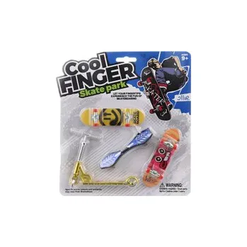 Karnevalový kostým Fingerboard sada s koloběžkou