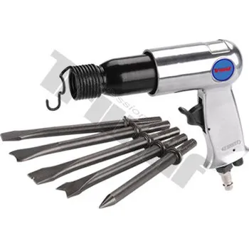 Pneumatické kladivo Pneumatické kladivo a sekáče, 6dílná sada