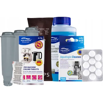 Kávovar Sada filtrů Krups KRUPS F08801 3ks, Latteo 250ml, Decalc 6 Ks, Cleaneo