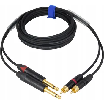Audio kabel Kabel RCA - jack 6,3 mm Electric Sound ONYX JACK RCA PROPOJOVACÍ KABEL 10 m