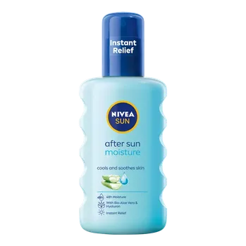 Přípravek po opalování Nivea After Sun Moisture Spray hydratační sprej po opalování s aloe vera 200 ml